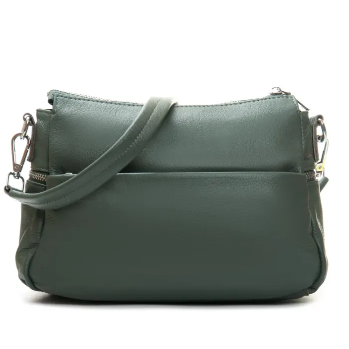 Сумка Женская Классическая кожа ALEX RAI 2048-9 blue-green