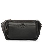 Сумка Мужская На пояс кожа BRETTON 4008-7 black