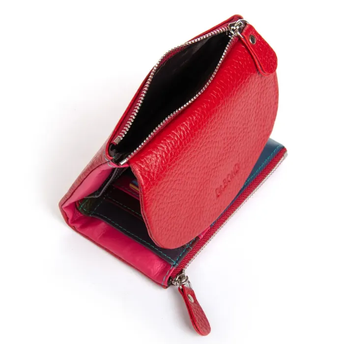 Кошелек Rainbow Женский кожа DR. BOND WRS-239-1 red