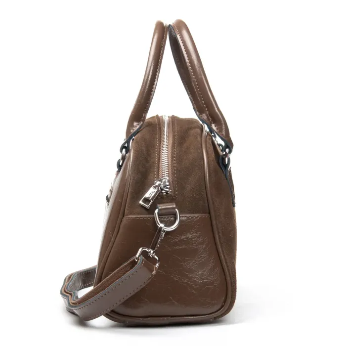 Сумка Женская Классическая замш ALEX RAI 3036 khaki