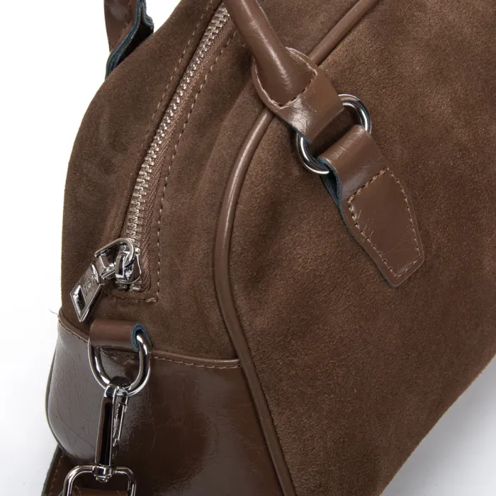 Сумка Женская Классическая замш ALEX RAI 3036 khaki