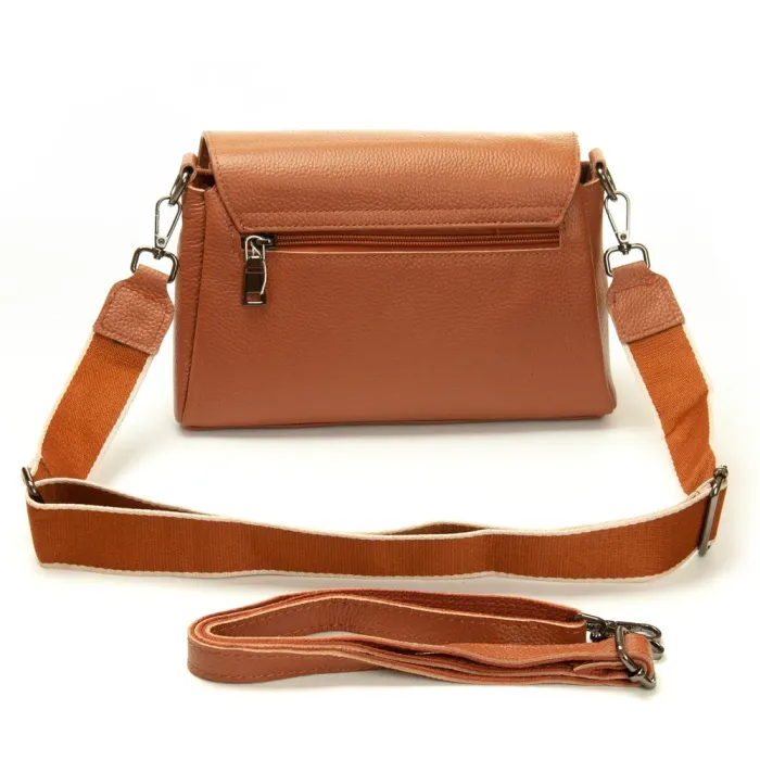 Сумка Женская Классическая кожа ALEX RAI 99118 camel