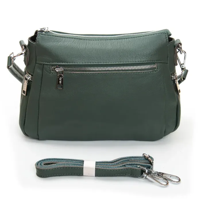 Сумка Женская Классическая кожа ALEX RAI 2048-9 blue-green