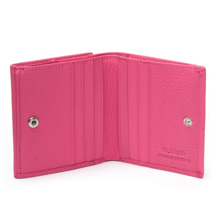 Кошелек Bright Женский кожа DR. BOND WS-219 plum-red