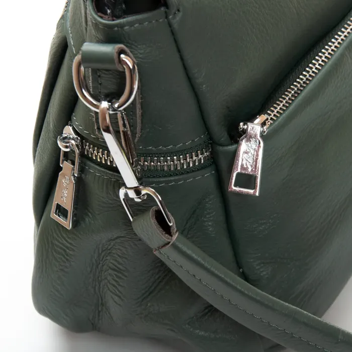 Сумка Женская Классическая кожа ALEX RAI 2048-9 blue-green