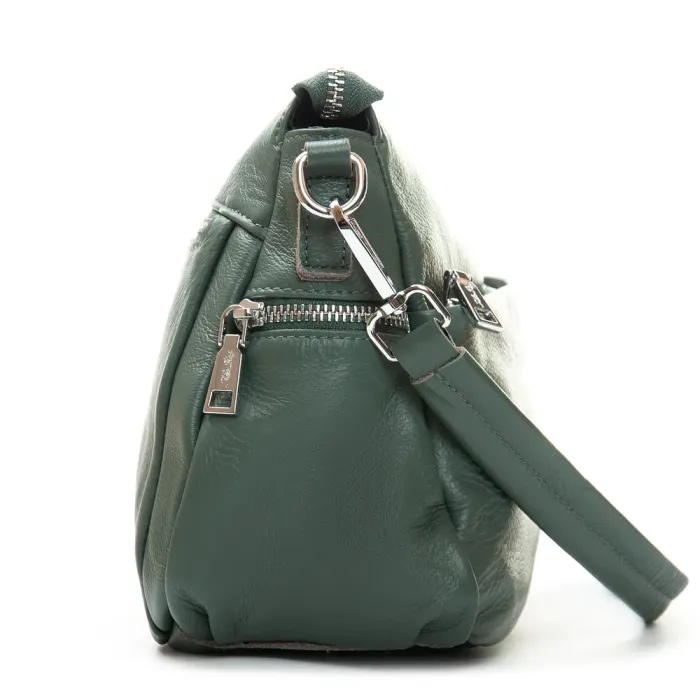 Сумка Женская Классическая кожа ALEX RAI 2048-9 blue-green