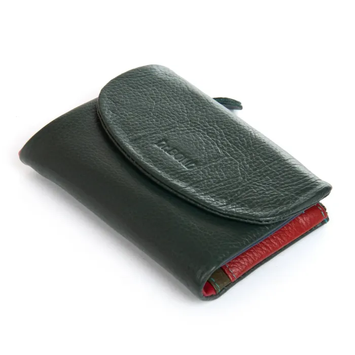 Кошелек Rainbow Женский кожа DR. BOND WRS-239-1 green
