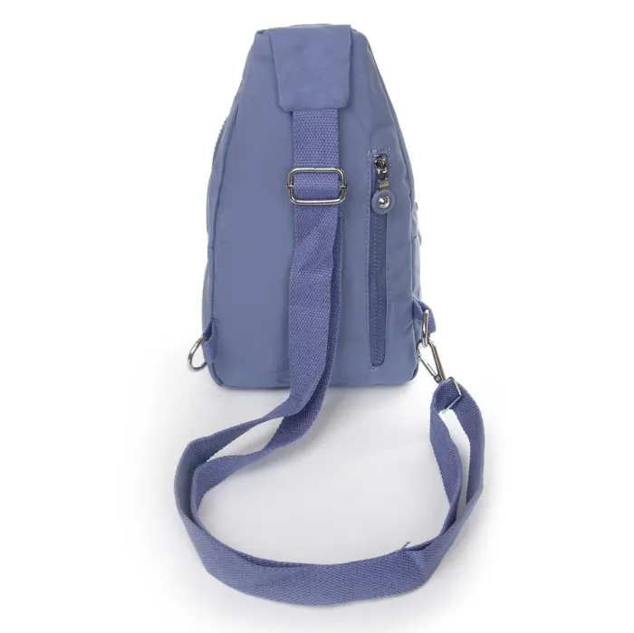 Сумка Женская Текстиль бананка полиамид Jielshi 0879 blue