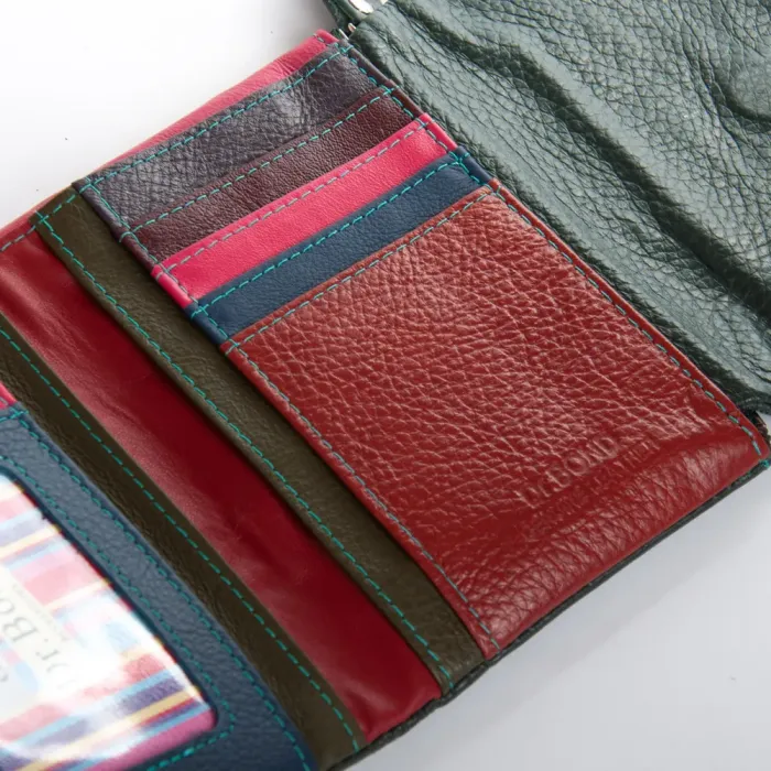 Кошелек Rainbow Женский кожа DR. BOND WRS-239-1 green