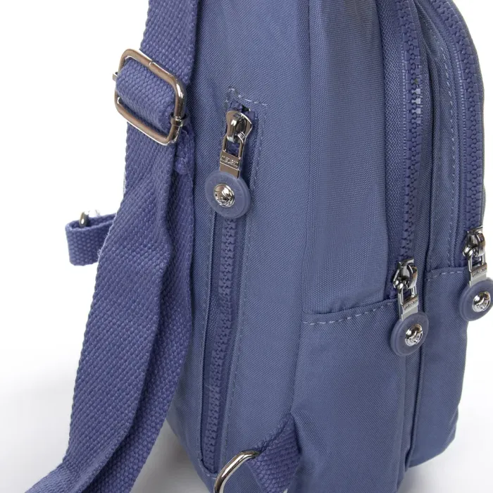 Сумка Женская Текстиль бананка полиамид Jielshi 0879 blue