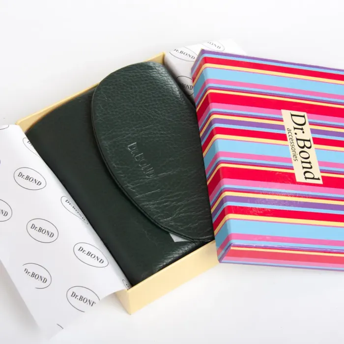 Кошелек Rainbow Женский кожа DR. BOND WRS-239-1 green