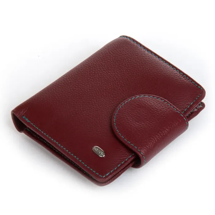 Кошелек Rainbow Женский кожа DR. BOND WRS-415-1 wine red