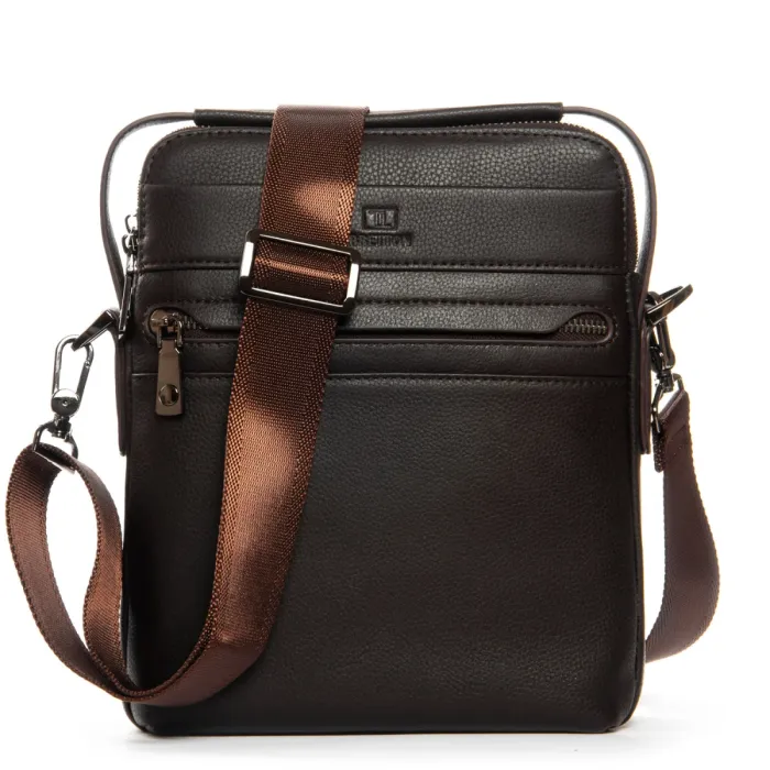 Сумка Мужская Планшет кожа BRETTON 1670-3L brown
