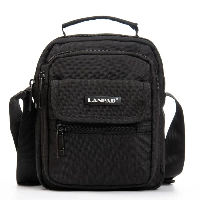 Сумка Мужская На пояс нейлон Lanpad 36011 grey спорт