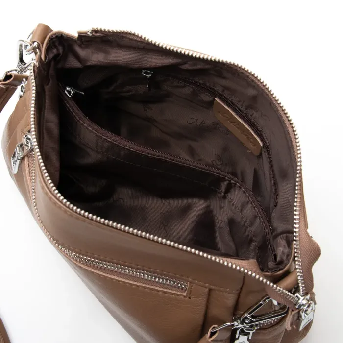 Сумка Женская Классическая кожа ALEX RAI 2048-9 khaki