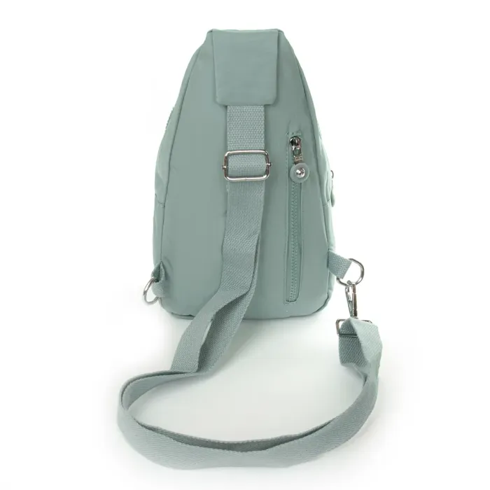 Сумка Женская Текстиль бананка полиамид Jielshi 0879 b.blue