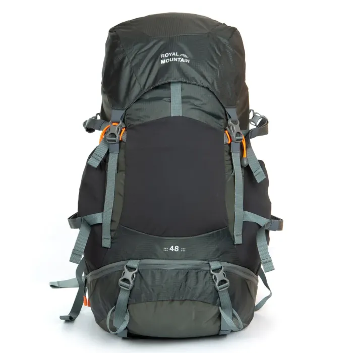 Рюкзак Туристический нейлон Royal Mountain 1150-48L grey