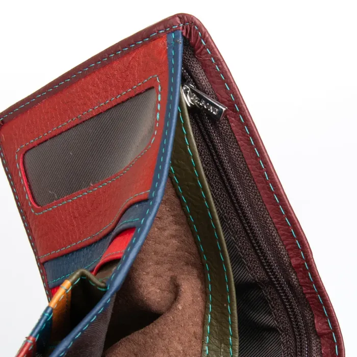 Кошелек Rainbow Женский кожа DR. BOND WRS-415-1 wine red