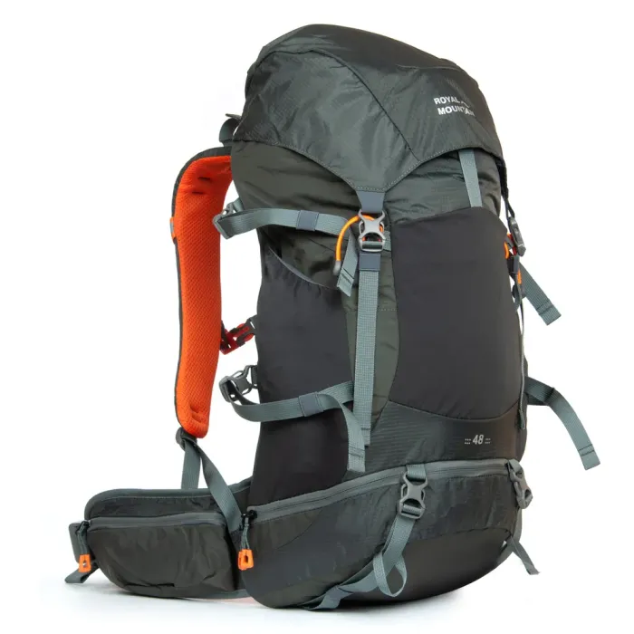 Рюкзак Туристический нейлон Royal Mountain 1150-48L grey