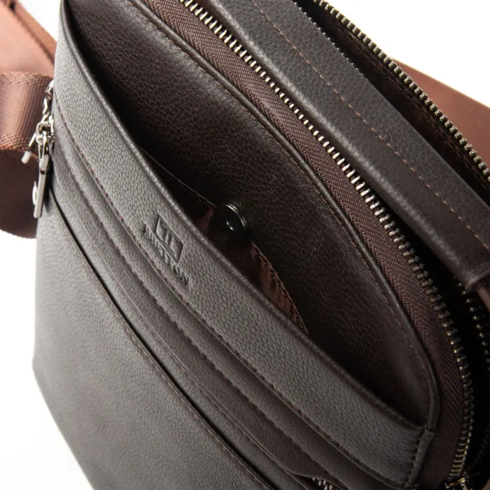 Сумка Мужская Планшет кожа BRETTON 1670-3L brown