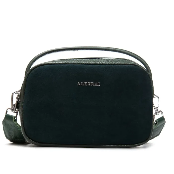 Сумка Женская Классическая замш ALEX RAI 99118 green