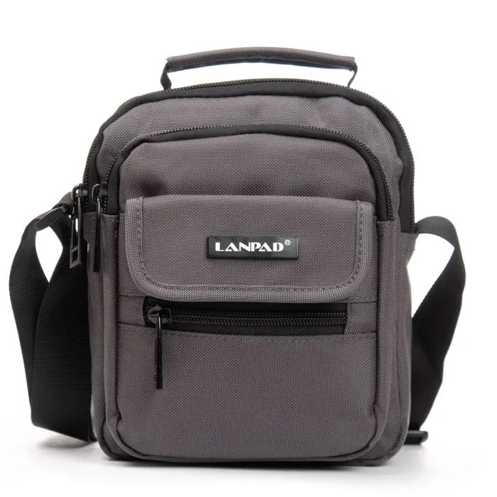 Сумка Мужская Планшет нейлон Lanpad 18042 grey