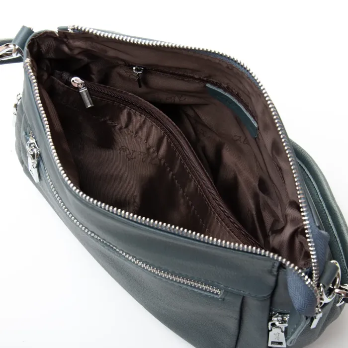 Сумка Женская Классическая кожа ALEX RAI 2048-9 blue