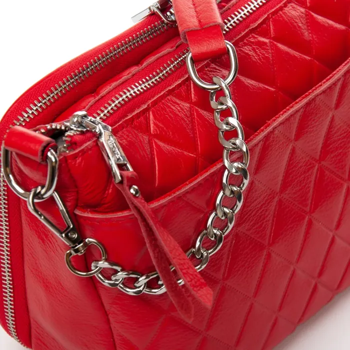 Сумка Женская Классическая кожа ALEX RAI 8912-10 red