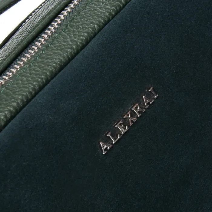Сумка Женская Классическая замш ALEX RAI 99126 green