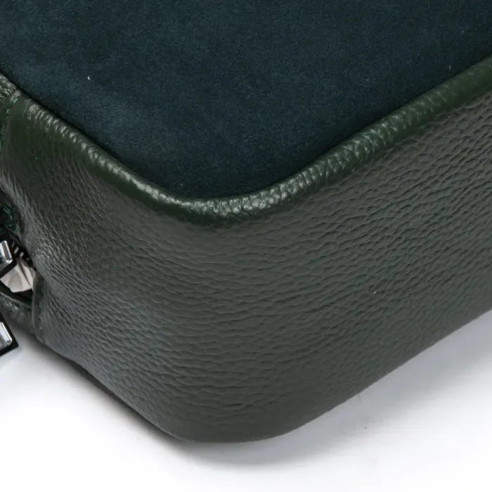 Сумка Женская Классическая замш ALEX RAI 99126 green