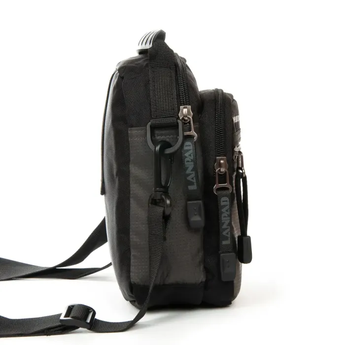 Сумка Мужская Планшет нейлон Lanpad 83007 grey
