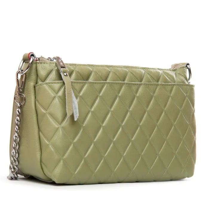 Сумка Женская Классическая кожа ALEX RAI 8912-10 olive