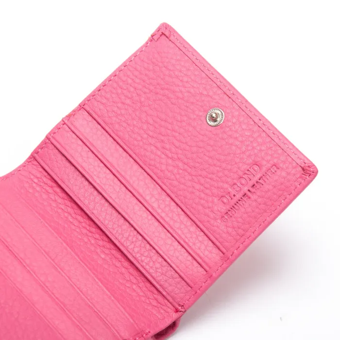 Кошелек Bright Женский кожа DR. BOND WS-219 plum-red