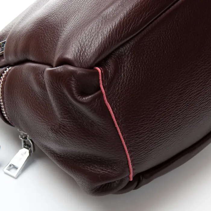 Сумка Женская Классическая кожа ALEX RAI 2048-9 d.wine red