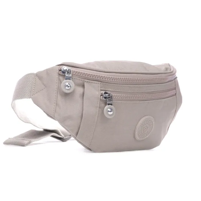 Сумка Женская Текстиль на пояс полиамид Jielshi C25 beige