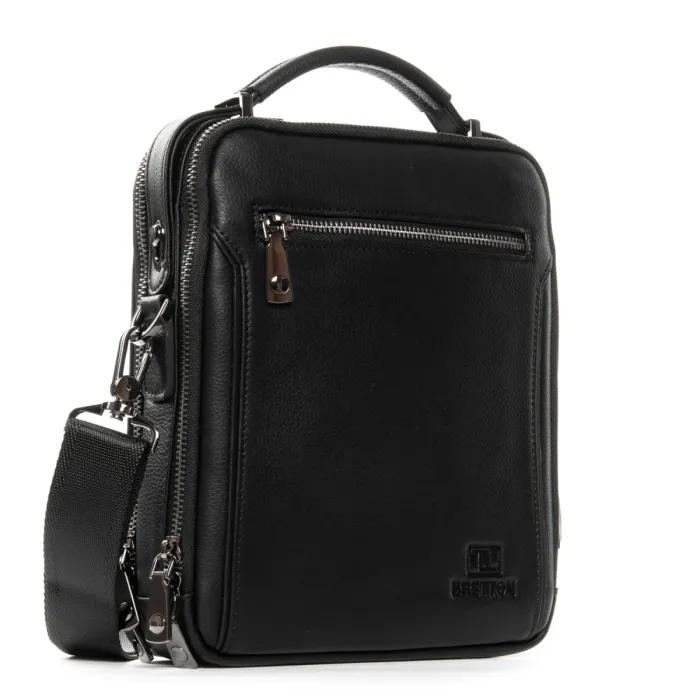 Сумка Мужская Планшет кожа BRETTON 3890-4 black