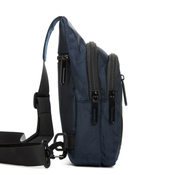 Сумка Мужская На Плечо нейлон Lanpad 20829 blue