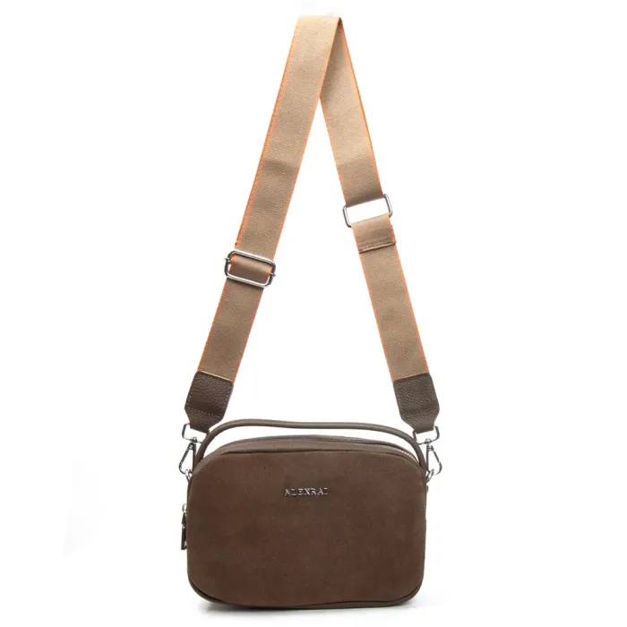 Сумка Женская Классическая замш ALEX RAI 99126 khaki