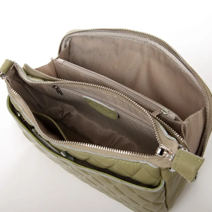 Сумка Женская Классическая кожа ALEX RAI 8912-10 olive