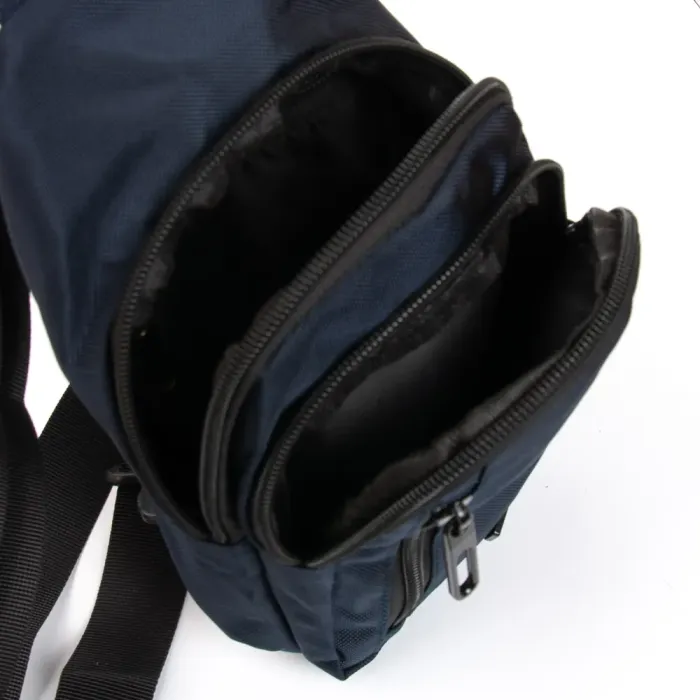 Сумка Мужская На Плечо нейлон Lanpad 20829 blue