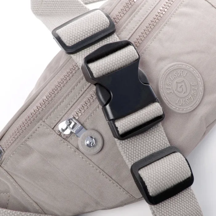 Сумка Женская Текстиль на пояс полиамид Jielshi C25 beige
