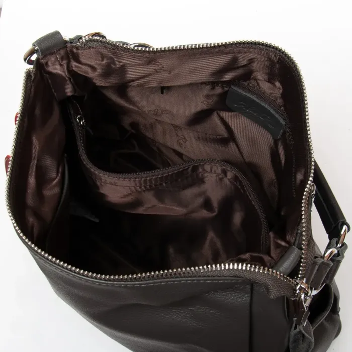 Сумка Женская Классическая кожа ALEX RAI 8919-9 gray