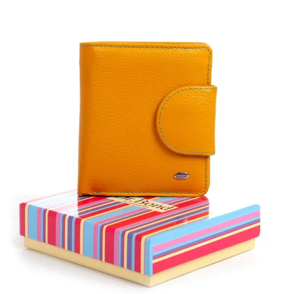 Кошелек Rainbow Женский кожа DR. BOND WRS-415-1 yellow