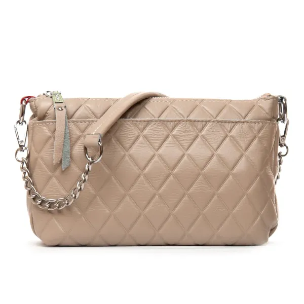 Сумка Женская Классическая кожа ALEX RAI 8912-10 beige