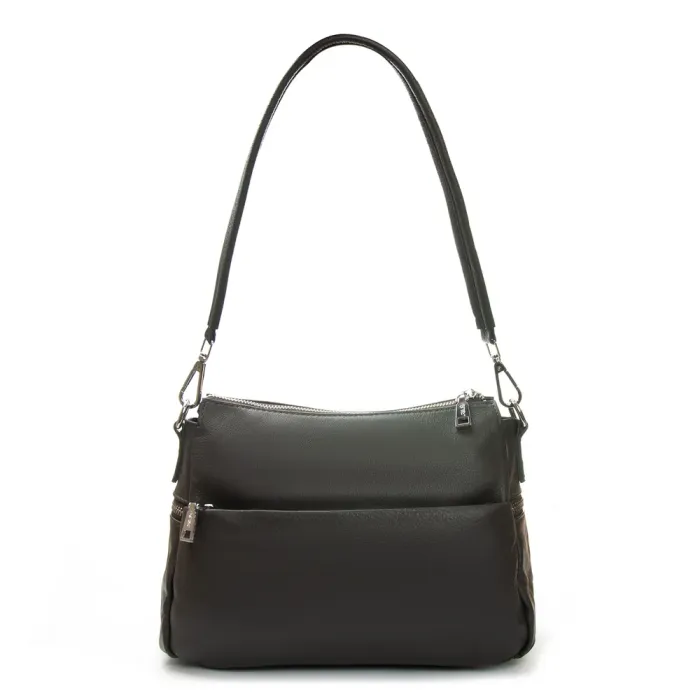 Сумка Женская Классическая кожа ALEX RAI 2048-9 d.gray