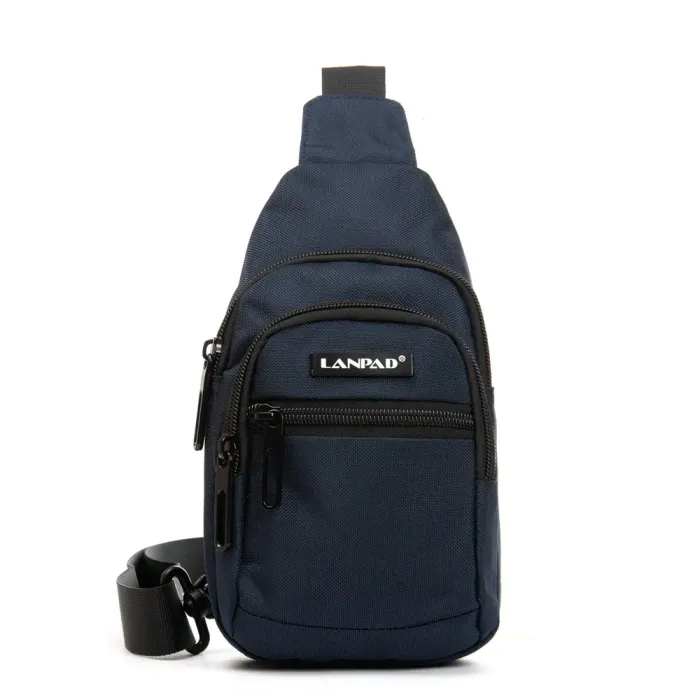 Сумка Мужская На Плечо нейлон Lanpad 65365 blue