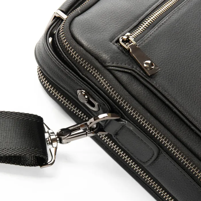 Сумка Мужская Планшет кожа BRETTON 3890-4 black