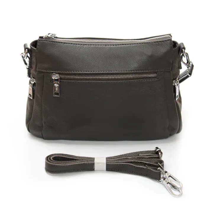 Сумка Женская Классическая кожа ALEX RAI 2048-9 d.gray