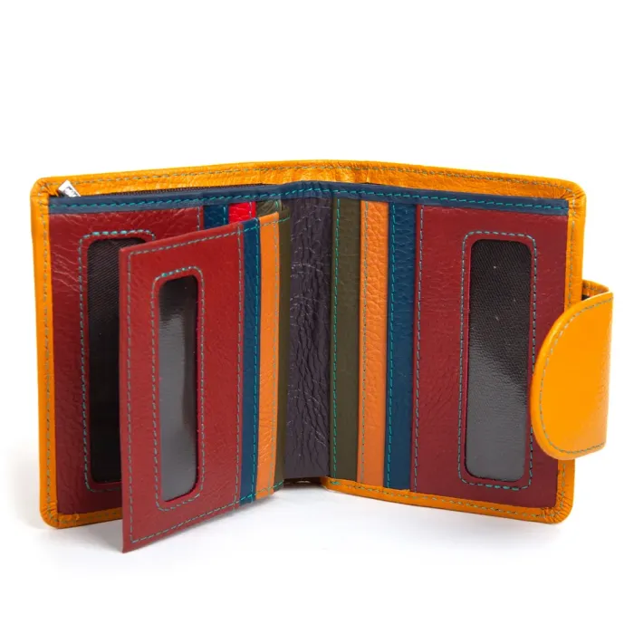 Кошелек Rainbow Женский кожа DR. BOND WRS-415-1 yellow