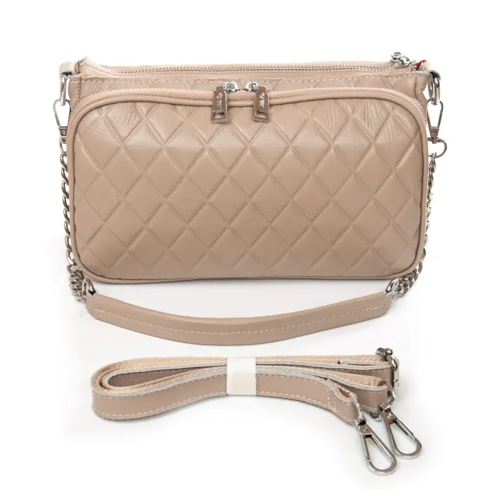 Сумка Женская Классическая кожа ALEX RAI 8912-10 beige